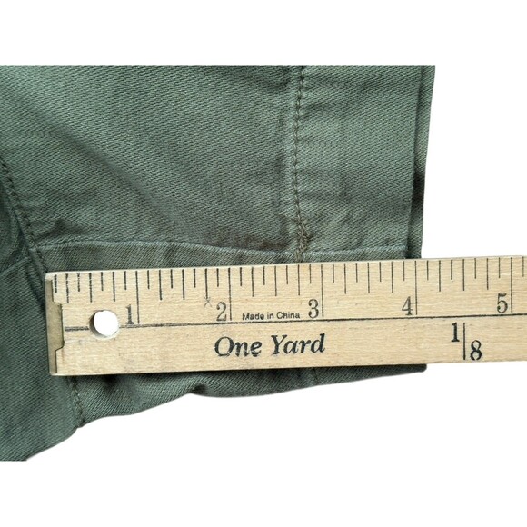 GAP High Rise Easy Utility Shorts Women’s Small 4" Walden Green Elastic Back - Picture 9 of 12